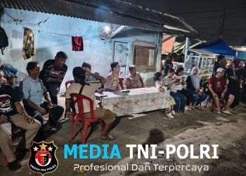 Polsek Cibarusah Amankan Pesta Rakyat Syukuran Kepala Desa Cibarusah Kota Terpilih
