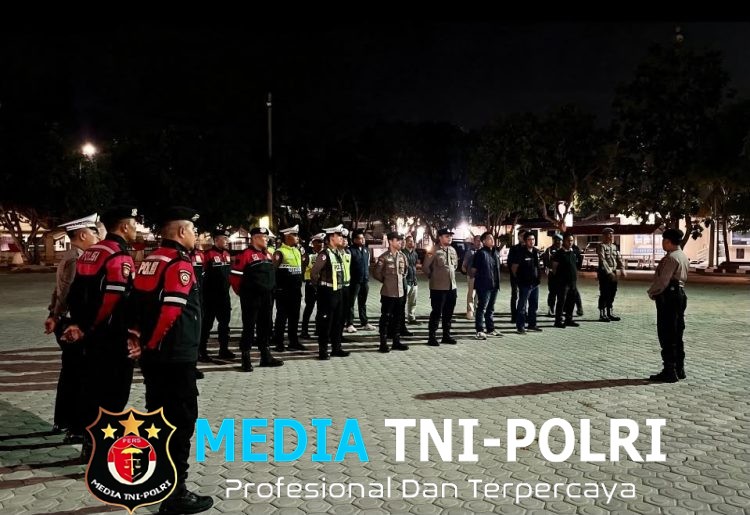 Cegah Kejahatan Jalanan dan Balap Liar, Polres Lampung Tengah Gelar Apel Siaga Dilanjutkan Patroli KRYD