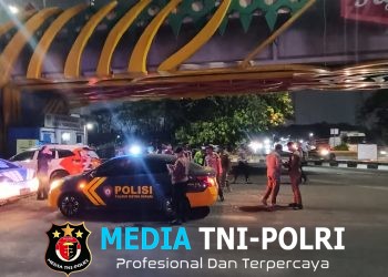 Polres Metro Bekasi Gelar Patroli Skala Besar KRYD, Antisipasi Gangguan Kamtibmas
