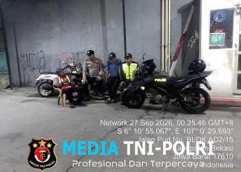 Polsek Babelan Tingkatkan Patroli Harkamtibmas, Antisipasi 3C dan Tawuran