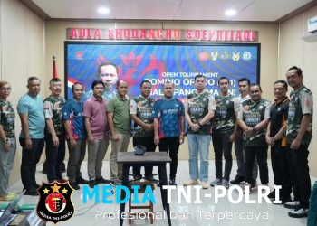 Kodim 0808/Blitar Gelar Open Tournament Domino ORADO Piala Panglima TNI Peringati HUT Ke-81 TNI