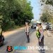 Satlantas Polres Lampung Utara Atur Arus Lalin dan Cegah Pungli di Jalinteng Blambangan Pagar