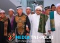 Kapolda Lampung Hadiri Penutupan Majelis Maulid Arbain Lampung di Masjid Al-Bakrie Bandar Lampung