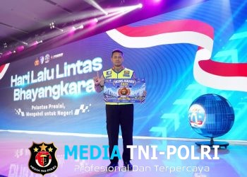 Hari Lalu Lintas Bhayangkara ke-71, Polda Lampung Raih Dua Penghargaan IRSMS Award 2026