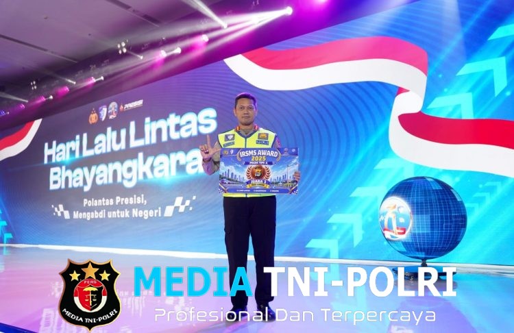 Hari Lalu Lintas Bhayangkara ke-71, Polda Lampung Raih Dua Penghargaan IRSMS Award 2026