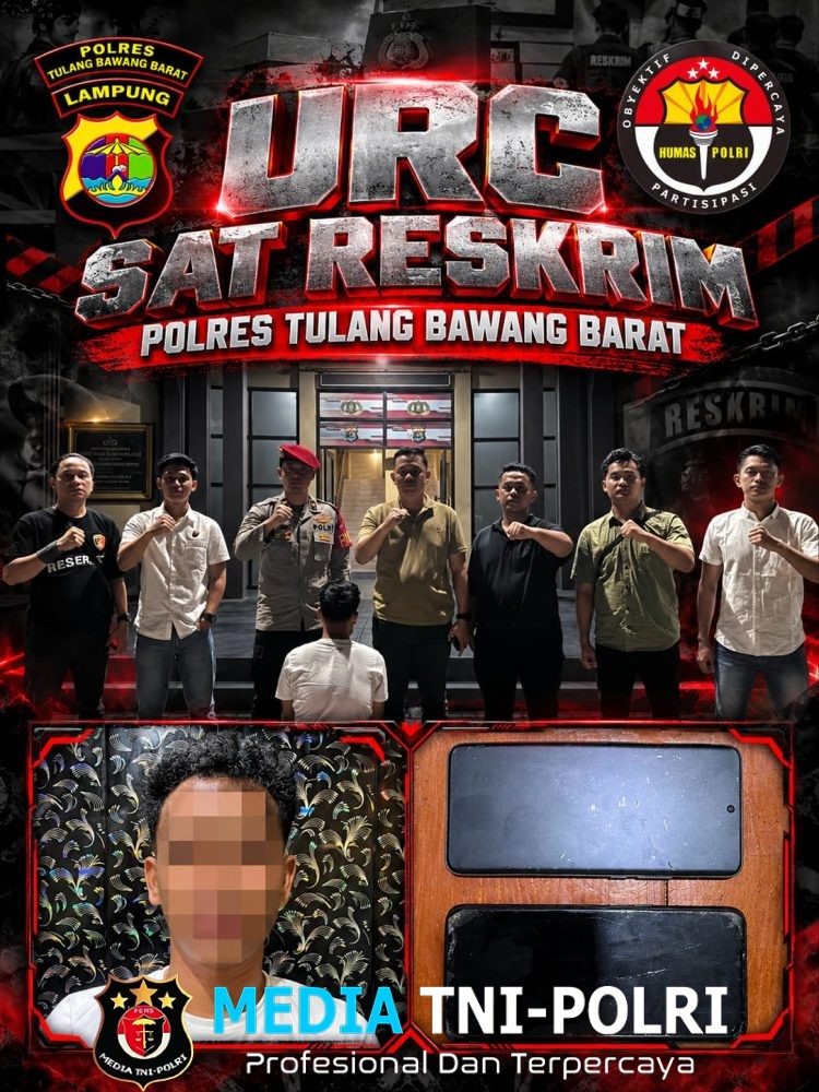 Satreskrim Polres Tulang Bawang Barat Ungkap Pelaku Penyebaran Konten Asusila