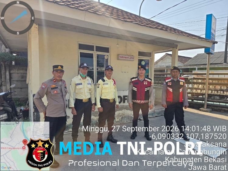 Patroli Dialogis Polsek Cabangbungin Antisipasi Gangguan Kamtibmas