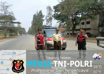 Patroli Preventif Polsek Serang Baru Antisipasi 3C dan Tawuran