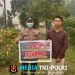 Hindari Terjadinya Kebakaran Hutan, Samapta Polsek Menyuke Himbau Warga Antisipasi Karhutla