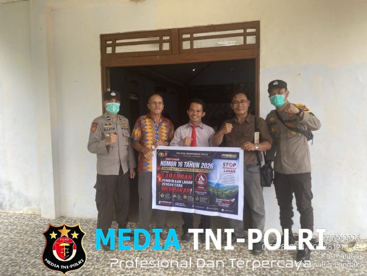 Gandeng Tokoh Agama dan Masyarakat, Kapolsek Mempawah Hulu Perkuat Gerakan Cegah Karhutla