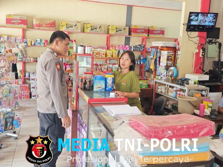 Antisipasi Pencurian, Polisi Sengah Temila Tingkatkan Patroli dan Sambangi Pemilik Toko