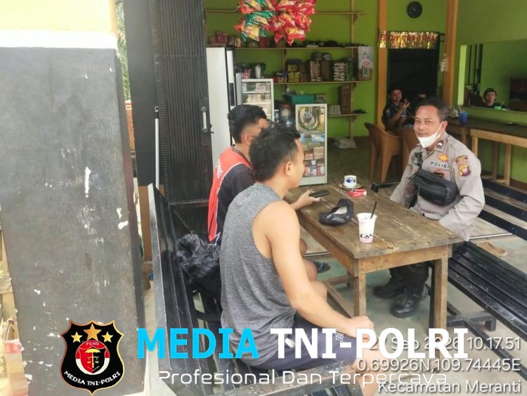 Sambangi Warga Saat Patroli, Polisi Tekankan Bahaya Membakar Lahan Sembarangan