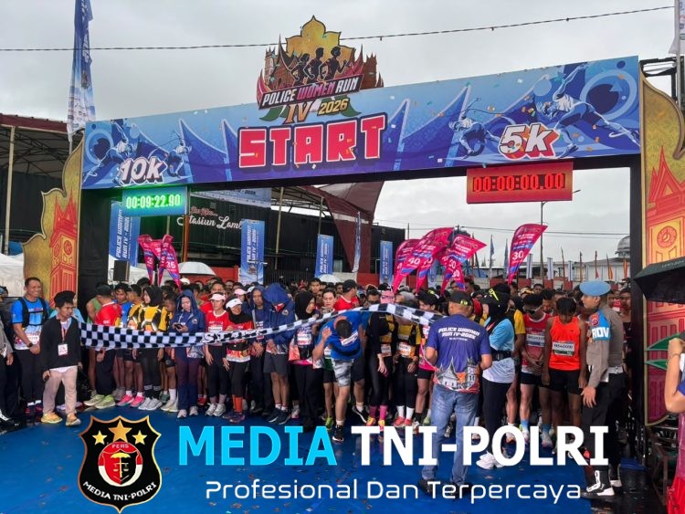 Ribuan Pelari Padati Bukittinggi, Kapolda Sumbar Lepas Peserta Police Women Run IV Tahun 2026