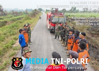 Tim Gabungan Padamkan Karhutla di Palem Raya, 2 Hektare Lahan Berhasil Dipadamkan
