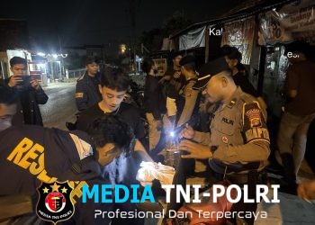 Malam Akhir Pekan, Polisi Sisir Jalan hingga Permukiman, Dua Motor Tanpa Dokumen Diamankan