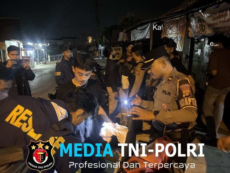 Malam Akhir Pekan, Polisi Sisir Jalan hingga Permukiman, Dua Motor Tanpa Dokumen Diamankan