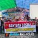 Polres Langkat Salurkan 100 Sak Material untuk Pembangunan Gereja GBKP Runggun Titi Besi