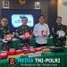 Satgas Pamtas RI-Malaysia Yonarmed 19/Bogani Serahkan 16,4 Kg Sabu ke BNNP Kalbar