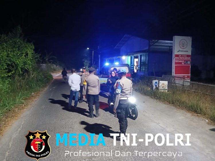 Jaga Jakarta Jaga Bekasi, Polsek Muaragembong Gelar OKJ dan Patroli Biru Antisipasi 3C hingga Tawuran