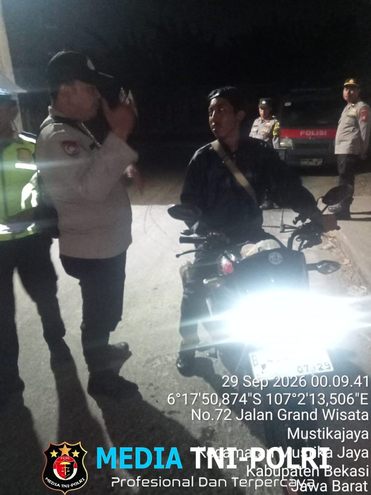Jaga Jakarta Jaga Bekasi, Polsek Setu Gelar OKJ Antisipasi 3C, Premanisme dan Gangguan Kamtibmas