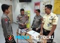 Sat Binmas Polres Landak Cek Uniform dan Kelengkapan Satpam di Sejumlah Perbankan dan Perusahaan Pulau Bendu