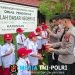 Senyum Ceria Siswa SDN 03 Karangan Sambut Kepedulian Polres Landak melalui Bantuan Seragam Sekolah