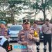 Polsek Tambun Selatan Gelar Apel Pelayanan dan Pengamanan Keberangkatan Massa KBPBI Menuju Jakarta