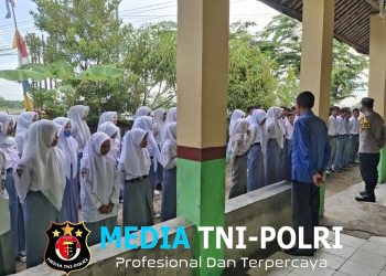 Polsek Cabangbungin Gelar Deklarasi Pelajar di SMK Adhi Karya, Ajak Siswa Jauhi Tawuran dan Bijak Bermedia Sosial