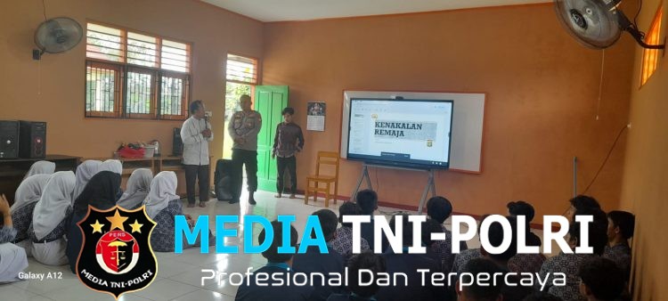 Polisi Pendamping Kelas SMAN 1 Tambelang, Perkuat Pembinaan dan Pengawasan Pelajar