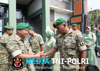 Wujud Penghargaan Negara Atas Dedikasi Prajurit, 64 Personel Kodim 0808/Blitar Resmi Naik Pangkat