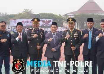 Kapolres Metro Bekasi Pimpin Upacara Hari Kesaktian Pancasila Tingkat Kabupaten Bekasi