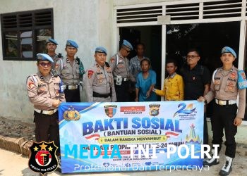 HUT ke-24 Propam Polri, Propam Polres Pringsewu Gelar Aksi Sosial di Gadingrejo