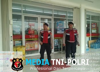 Polsek Serang Baru Gelar Patroli Preventif, Antisipasi 3C di Kawasan Telaga Harmoni