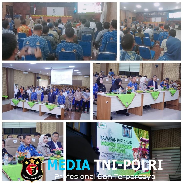 Pemkab Pringsewu Sosialisasikan Kawasan Pertanian Modern Terintegrasi Berbasis Koperasi