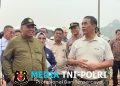 Polres Metro Bekasi Amankan Kunjungan Kerja Menteri Pertanian di Lahan Ketahanan Pangan Garuda Yaksa