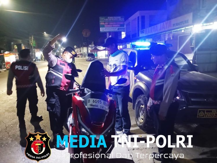 Jaga Jakarta, Jaga Bekasi, Polsek Babelan Gelar Operasi Kejahatan Jalanan Antisipasi 3C dan Tawuran