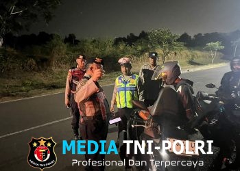 Polsek Cikarang Pusat Gelar Operasi Kejahatan Jalanan, Antisipasi 3C hingga Tawuran