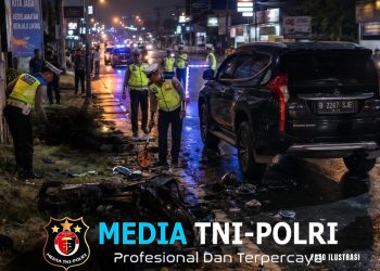 Motor Diduga Standing, 2 Pemuda di Pringsewu Tewas Tabrak Pajero