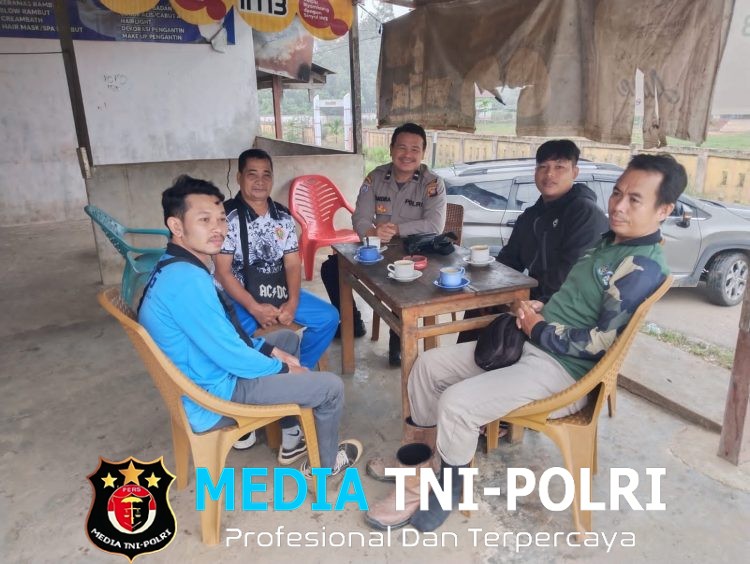 Secangkir Kopi Jadi Jembatan Keakraban, Polisi Ajak Warga Bersama Cegah Karhutla