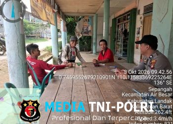Duduk Bersama Warga Saat Patroli, Polisi Air Besar Bangun Komunikasi dan Cegah Kejahatan