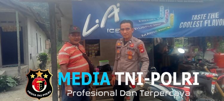 Patroli Siang Polsek Meranti Sambangi Warga, Polisi Sampaikan Imbauan Cegah Kejahatan