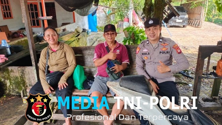 Patroli Siang Polsek Menjalin Sasar Pasar, Jaga Kamtibmas Tetap Kondusif