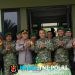 Kapolres Metro Bekasi Kunjungi Kodim 0509, Sampaikan Ucapan HUT TNI ke-81
