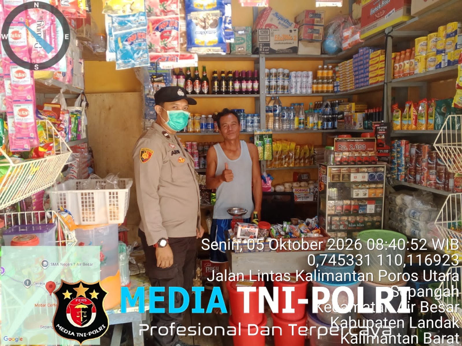 Jangan Asal Terima Uang! Polisi Ingatkan Pemilik Toko di Air Besar Waspadai Uang Palsu