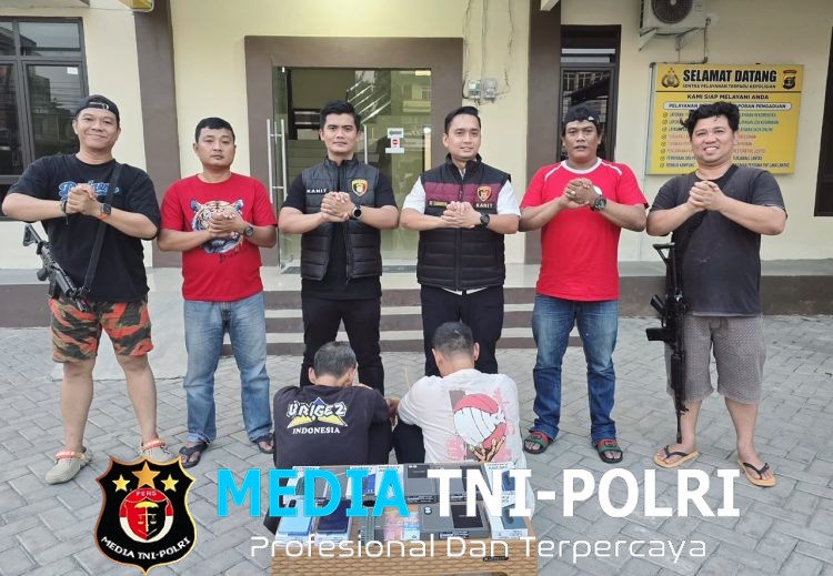 Kabur ke Tangerang, Pembobol Toko Hp di Bandar Jaya Berhasil Dibekuk Tekab 308 Polsek Terbanggi Besar