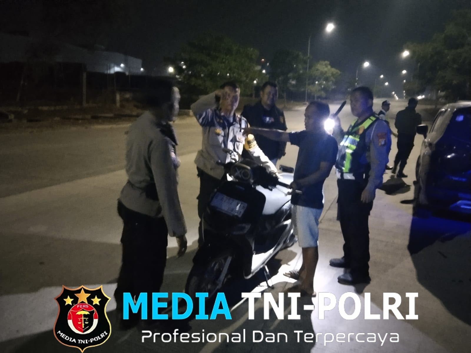 Polsek Cikarang Pusat Gelar OKJ, Antisipasi Kejahatan Jalanan dan Gangguan Kamtibmas