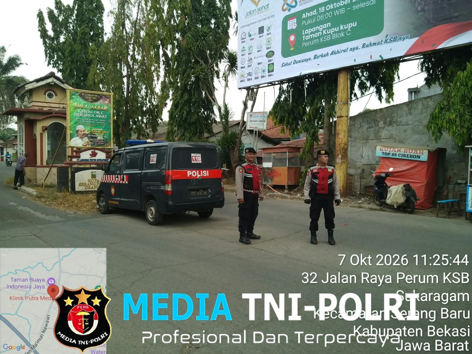 Polsek Serang Baru Tingkatkan Patroli Preventif, Antisipasi 3C di Permukiman Warga