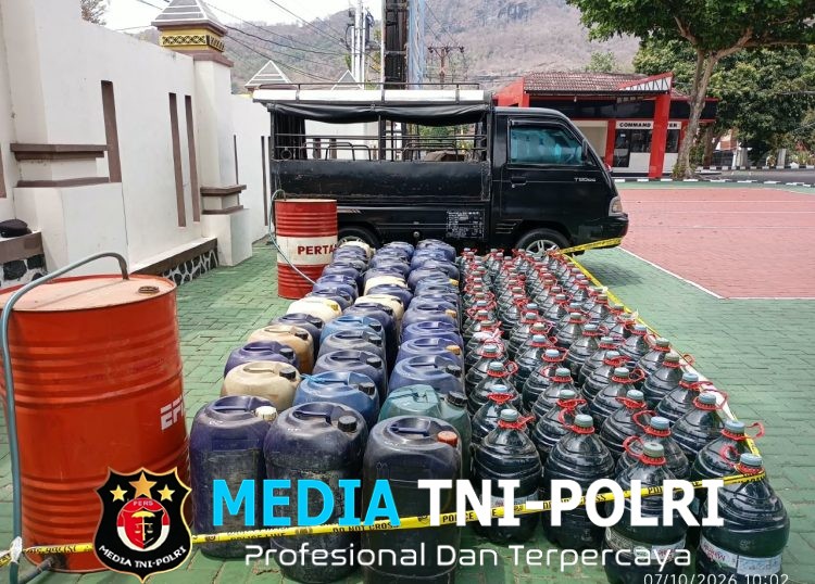 Selewengkan Ribuan Liter BBM Subsidi, Pria Asal Bulukerto di Tangkap Polres Wonogiri