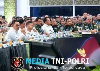 Mendagri Tito Hadiri Penyampaian Taklimat Presiden kepada 800 Perwira Tinggi TNI-Polri