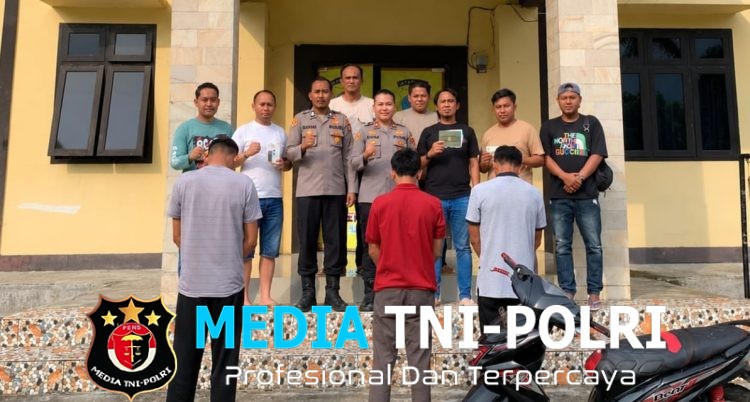 Polsek Wonosobo Tangkap 3 Penadah Motor Curian